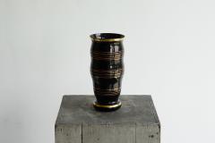 Large Sculptural Vase in Art Glass Belgium 1940s - 4395071