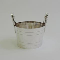 Large Silver Ice Bucket Italy 1940s - 3865983