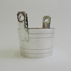 Large Silver Ice Bucket Italy 1940s - 3865984