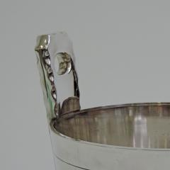 Large Silver Ice Bucket Italy 1940s - 3865987