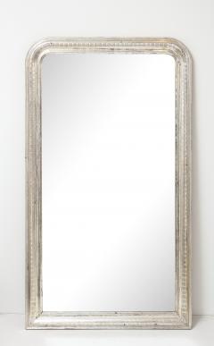 Large Silver Louis Philippe Mirror - 2238613