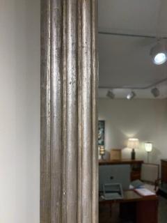 Large Silvered Wood Mirror - 4397650