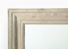 Large Silvered metal Framed Mirror  - 1652575