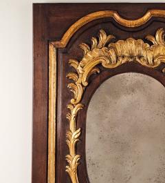 Large Spanish Baroque Boiserie Panel Now with Mirror circa 1760 - 3480818