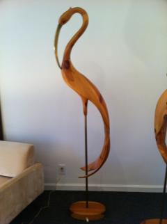 Large Standing Crane Birds - 77973