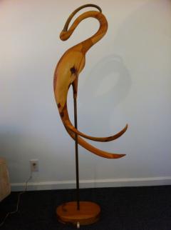 Large Standing Crane Birds - 77974