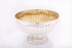 Large Sterling Silver Centerpiece Bowl Gold Interior - 1964899