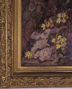 Large Still Life by Vincent Clare England circa 1900 with 19th Century Frame - 4187905