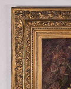Large Still Life by Vincent Clare England circa 1900 with 19th Century Frame - 4187908