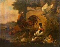 Large Still Life with Birds after Hondecoeter - 4130611
