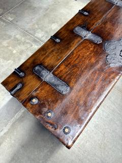 Large Superb Antique Korean Ton Kwe Chest with Iron Hardware - 4592960