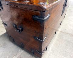 Large Superb Antique Korean Ton Kwe Chest with Iron Hardware - 4592963