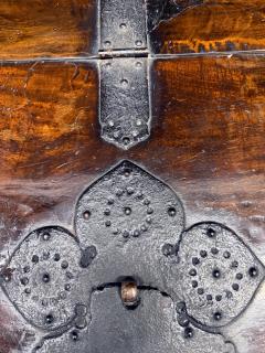 Large Superb Antique Korean Ton Kwe Chest with Iron Hardware - 4592967