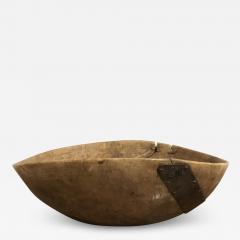 Large Swedish Rustic Burl Bowl - 1670598
