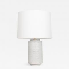 Large Table Lamp with Linen Shade - 1462835