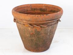 Large Terracotta Pot England Mid 20th C  - 4304935
