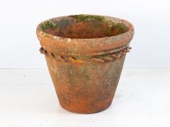 Large Terracotta Pot England Mid 20th C  - 4304946