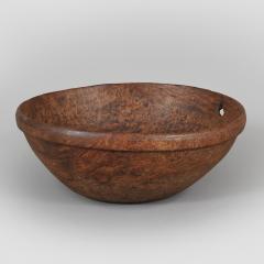 Large Turned Burl Bowl - 512964