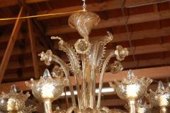 Large Venetian 8 Light Chandelier - 1989873
