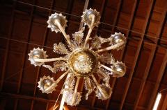Large Venetian 8 Light Chandelier - 1989875