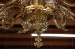 Large Venetian 8 Light Chandelier - 1989879