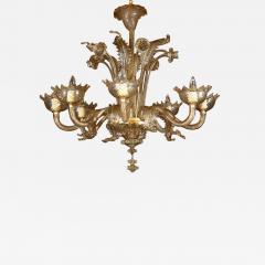 Large Venetian 8 Light Chandelier - 1995272