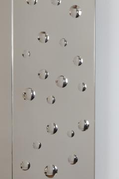 Large Venetian Etched Bubble Mirror Contemporary - 3039970