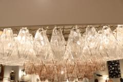 Large Venini Art Glass Light Installation - 3667108