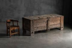 Large Vernacular Folk Art Chest Italy 19th Century - 4758688