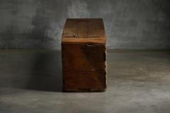 Large Vernacular Wooden Chest France 19th Century - 4758508