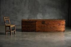 Large Vernacular Wooden Chest France 19th Century - 4758512