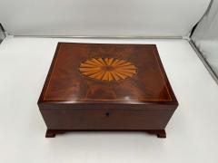 Large Victorian Box Mahogany on Oak England circa 1840 - 2780725