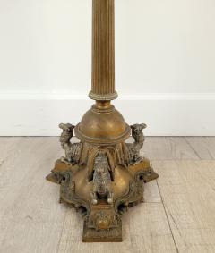 Large Victorian Brass Centerpiece with Camels - 3698823