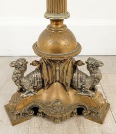 Large Victorian Brass Centerpiece with Camels - 3698825