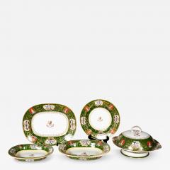 Large Victorian G L Ashworth Stone Ware Dinner Service - 4707958