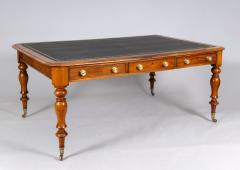 Large Victorian Mahogany Partners Writing Table - 4184022