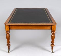 Large Victorian Mahogany Partners Writing Table - 4184024