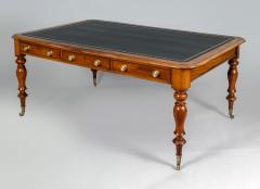 Large Victorian Mahogany Partners Writing Table - 4184030