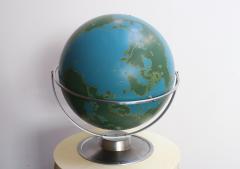 Large Vintage A J Nystrom Wall Mounted or Tabletop Activity Military Globe - 3934348