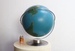 Large Vintage A J Nystrom Wall Mounted or Tabletop Activity Military Globe - 3934353