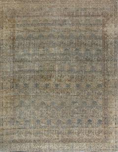 Large Vintage Persian Kirman Handmade Wool Rug - 2446963