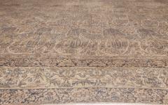 Large Vintage Persian Kirman Handmade Wool Rug - 2446966