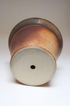 Large Vintage Studio Pottery Ombr Planter and Draining Saucer by Deanna Nichols - 4450153