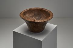 Large Wabi Sabi Wooden Bowl Indonesia Early 19th Century - 4563424