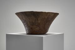 Large Wabi Sabi Wooden Bowl Indonesia Early 19th Century - 4563425