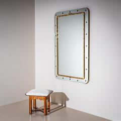 Large Wall Mirror Italy Mid 20th Century - 4701898