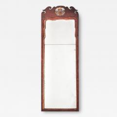 Large Walnut Queen Anne Mirror - 83325