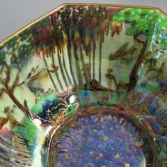 Large Wedgwood Fairyland Lustre Octagonal Dana Bowl - 3892158