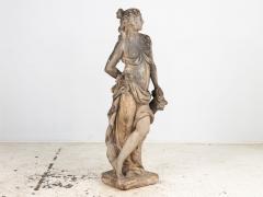 Large Winter Goddess of the Four Seasons Garden Figure Italy Late 20th C  - 4061384