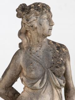 Large Winter Goddess of the Four Seasons Garden Figure Italy Late 20th C  - 4061388